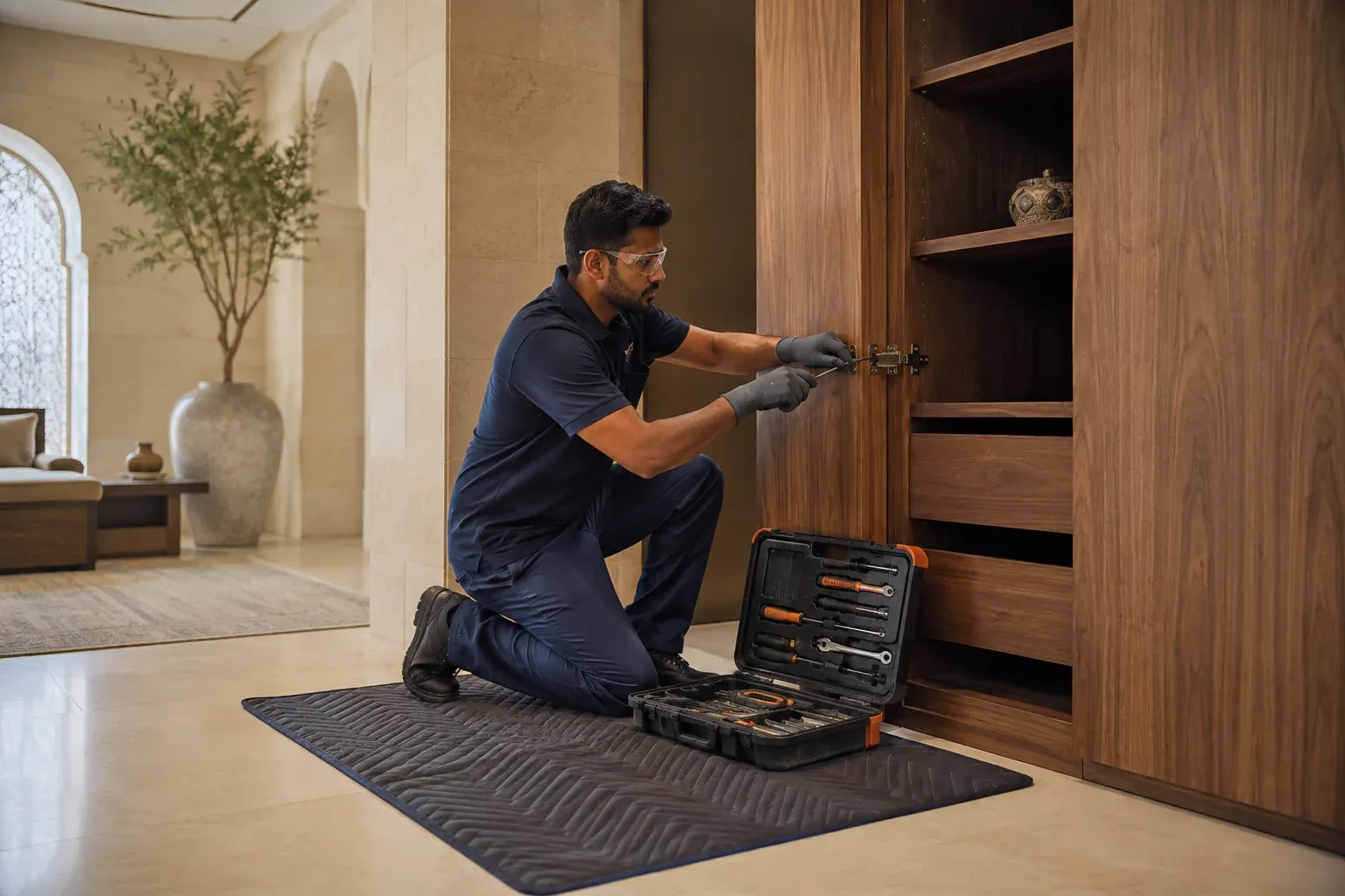 Interior reference for maintenance (amc)