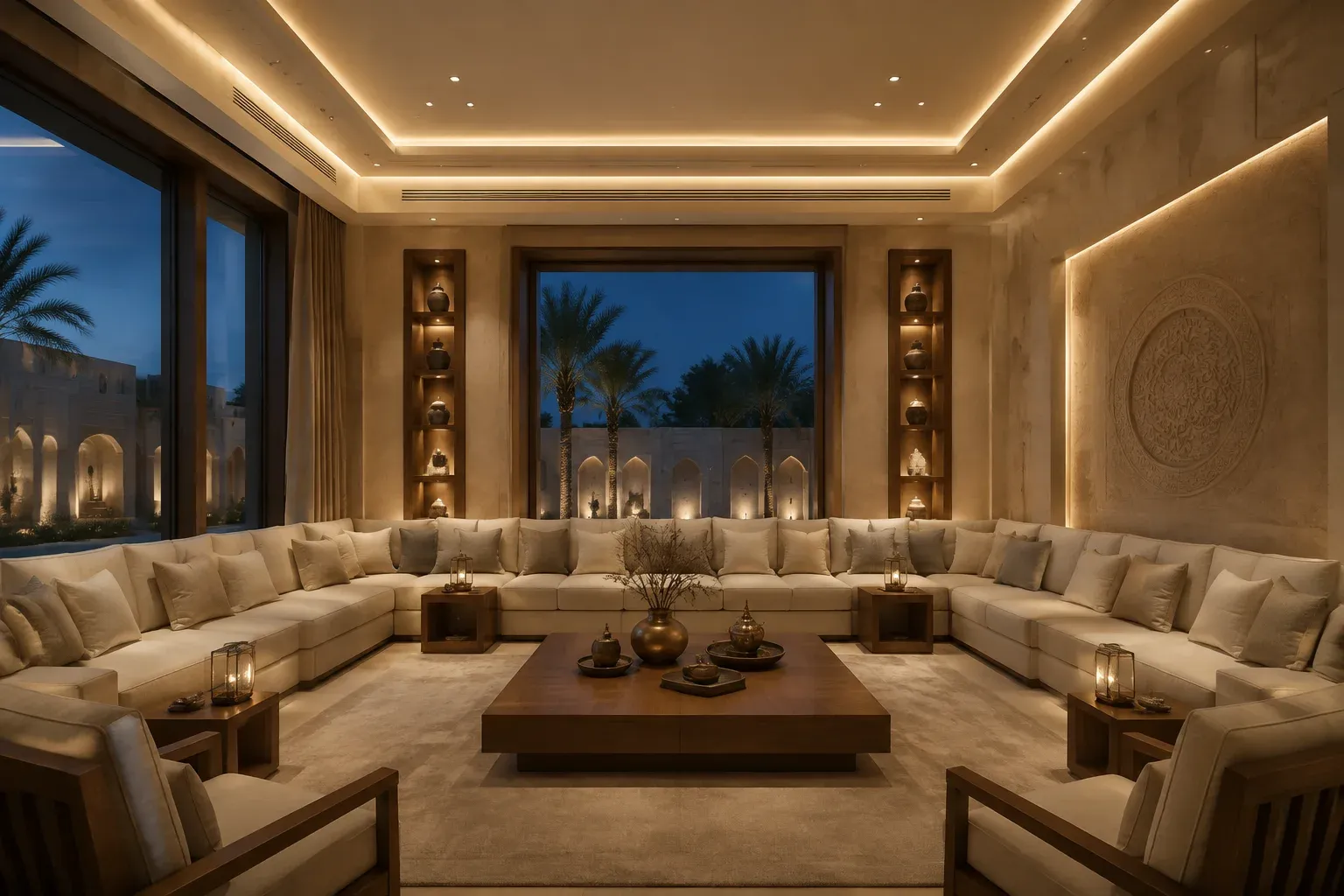 Interior reference for lighting installation
